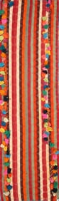 Antique Tribal Nomad 4x15 Kilim Kashkoli Jajim Persian Rug Runner