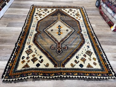 Antique Persian Gebbeh Rug-897