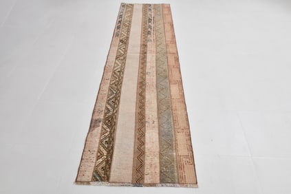 8'9'' x 2'4'' Turkish Vintage Runner Rug - 21596