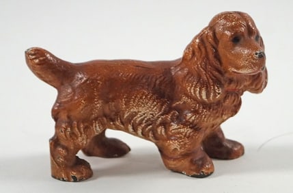 Cocker Spaniel Dog Cast Iron Hubley Paperweight