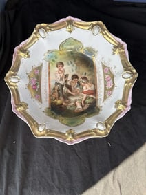 Rs Prussia Dicer Throwers Porcelain Bowl