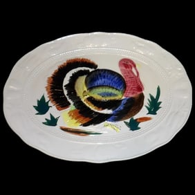 Vintage Large Turkey Platter Made in Japan