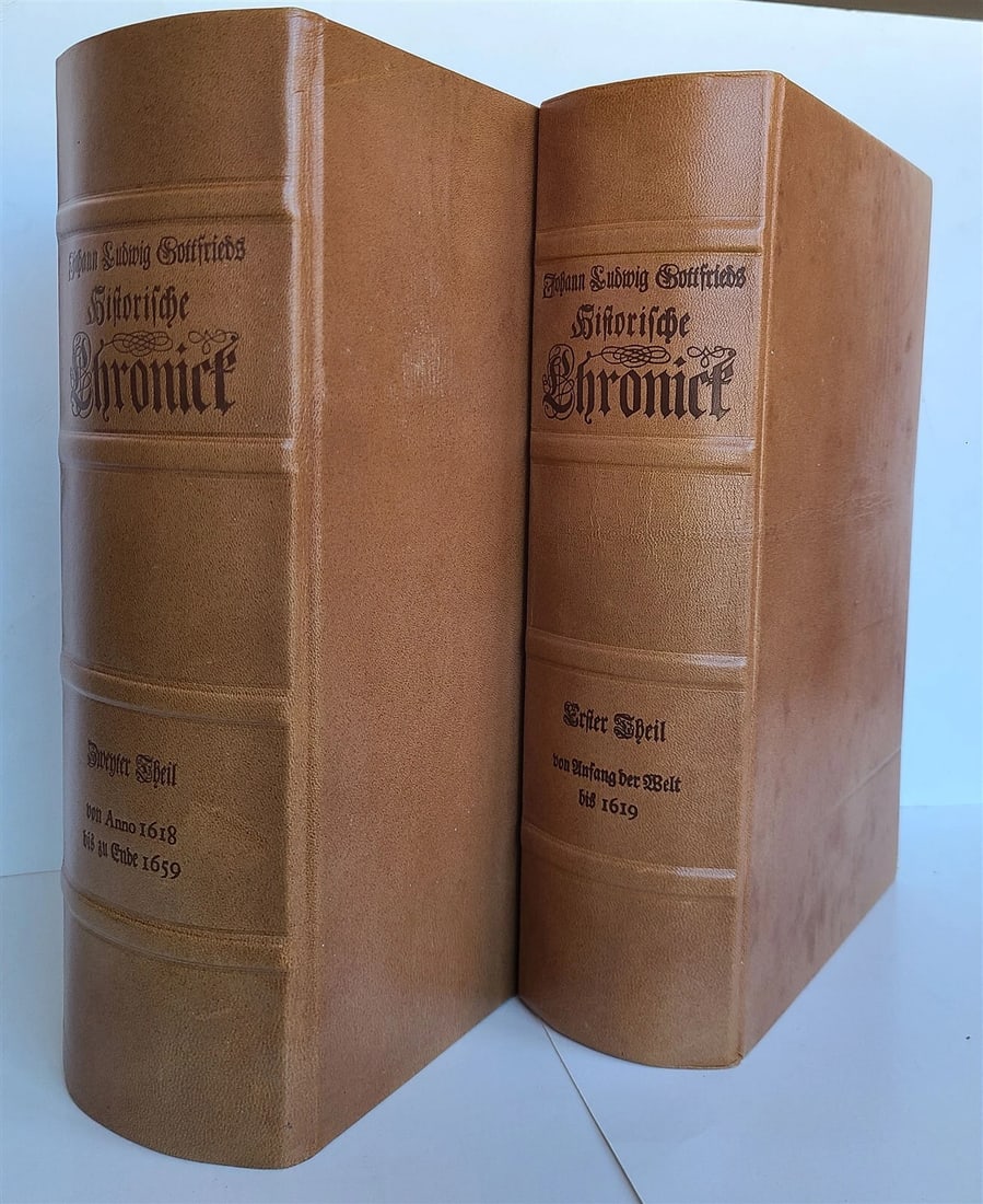 1979 FACSIMILE EDITION 2 FOLIO VOLUMES HISTORICAL CHRONIC of WORLD ILLUSTRATED (1 of 12)