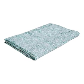 Wild Vine Block Print Indian Bedcover