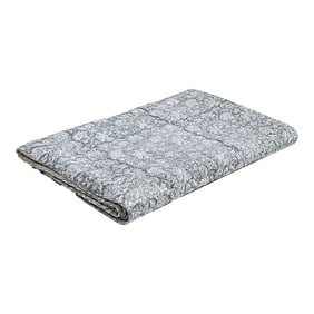 Urban Flora Indian Block Print Cotton Bedcover