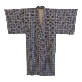 Wearable Blue and White Kimono #1