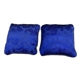 Vintage Blue Pillows -Pair
