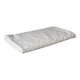 Bela White Applique Coverlet