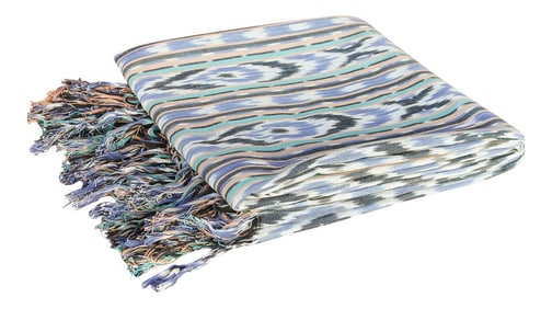 Vintage Nila Ikat Throw