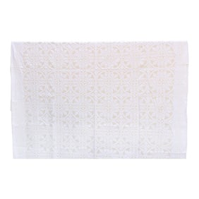 Lotus Bloom Artisan Floral Applique Quilt