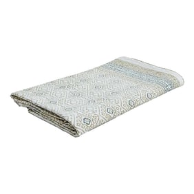 Stone Mosaic Indian Block Print Blanket