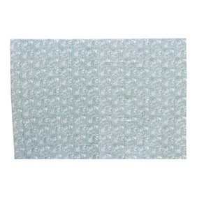 Bird Toile Indian Block Print Coverlet