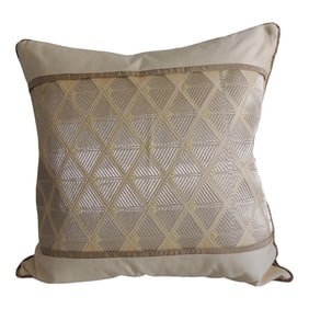 Silk Woven Obi Square Pillow
