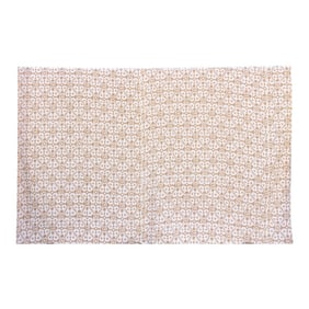 Desert Lattice Indian Block Print Coverlet