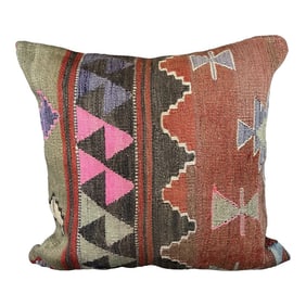 Turkish Kilim Pillow Cover
