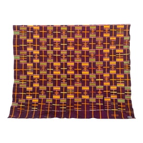 Large Antique Royal Asante Tapestry