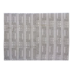 Stone Tribal Indian Block Print Coverlet