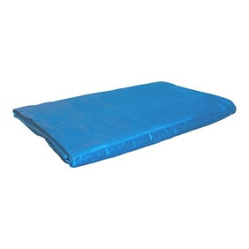 Turquoise Silk Blend Duvet Cover