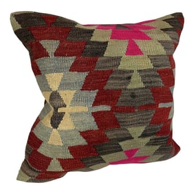 Turkish Kilim Pillow Cover