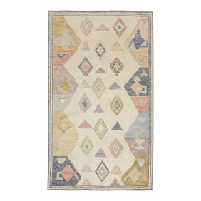 Modern Turkish Oushak Rug 2'11" x 4'9"