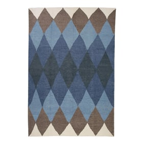 Modern Handmade Tulu Rug 8'10" x 12'10"