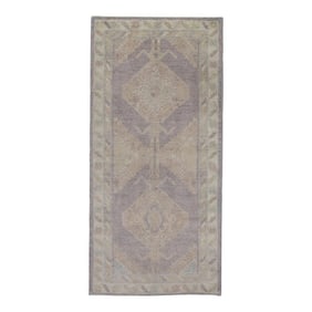 Modern Turkish Oushak Rug 3'1" x 6'3"