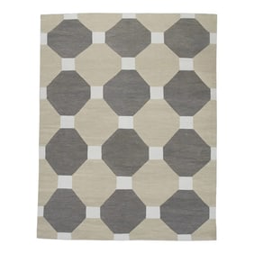 Early 21st Century Handmade Modern Kilim Rug 8' X 10'4