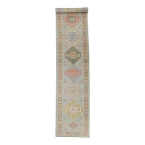 Modern Turkish Oushak Rug 4'2" x 22'6"