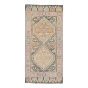 Modern Turkish Oushak Rug 3'1" x 6'1"