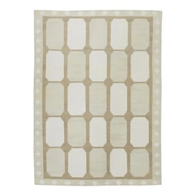 Early 21st Century Handmade Modern Kilim Rug 9' X 12'