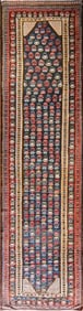 Early 20th Century Soumak Kilim Runner-4'2" X 15'8"