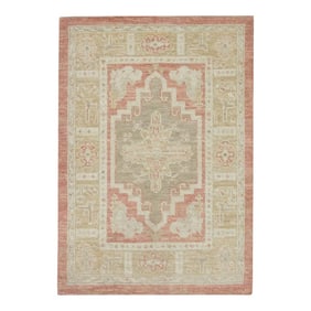 Modern Turkish Oushak Rug 2'11" x 4'3"