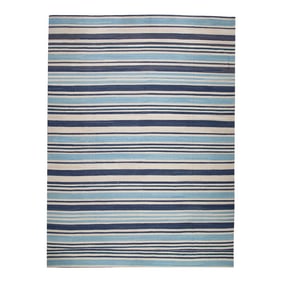 Early 21st Century Handmade Modern Kilim Rug 13'1 X 18'10