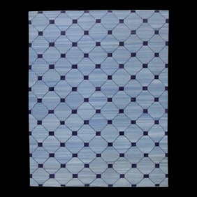 Early 21st Century Handmade Modern Kilim Rug 9'6 X 12'2