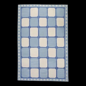 Early 21st Century Handmade Modern Kilim Rug 10'2 X 14'6