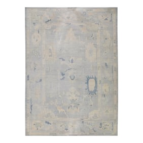 Modern Turkish Oushak Rug 13'2" x 18'10"