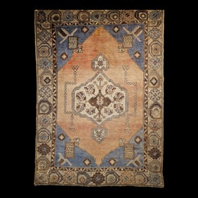Mid 20th Century Oushak Rug