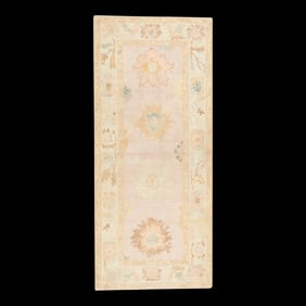 Modern Turkish Oushak Rug 3' x 6'3"