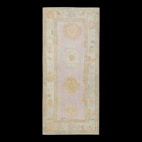 Modern Turkish Oushak Rug 3' x 6'8"