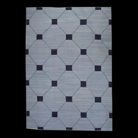 Early 21st Century Handmade Modern Kilim Rug 10'5 X 14'3