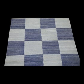 Handmade Modern Kilim Rug 2'9" X 4'7"