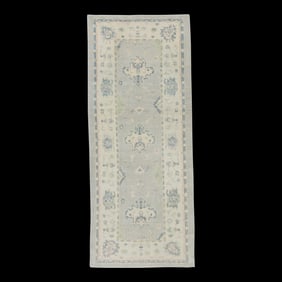 Modern Turkish Oushak Rug 4'1" X 9'6"