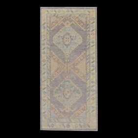 Modern Turkish Oushak Rug 2'10" x 6'1"