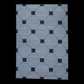 Early 21st Century Handmade Modern Kilim Rug 9'3 X 13'