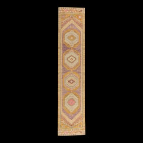 Modern Turkish Oushak Rug 2'10" x 13'6"