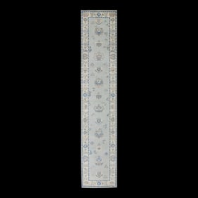 Modern Turkish Oushak Rug 2'9" x 13'9"
