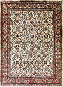 Late 19th Century Persian Sultanabad Rug-7'x10"