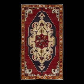 Vintage Turkish Rug 4'4" x 7'9"