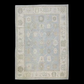 Early 21st Century Modern Turkish Oushak Rug 10'1" X 14'1"