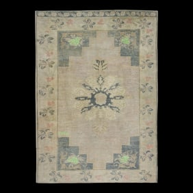 Vintage Turkish Rug 4'10" x 6'11"